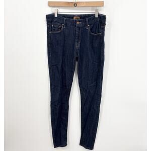 Mother Jeans Women 38 Looker Joyride Stretch Dark Wash Comfy Luxury Soft Skinny